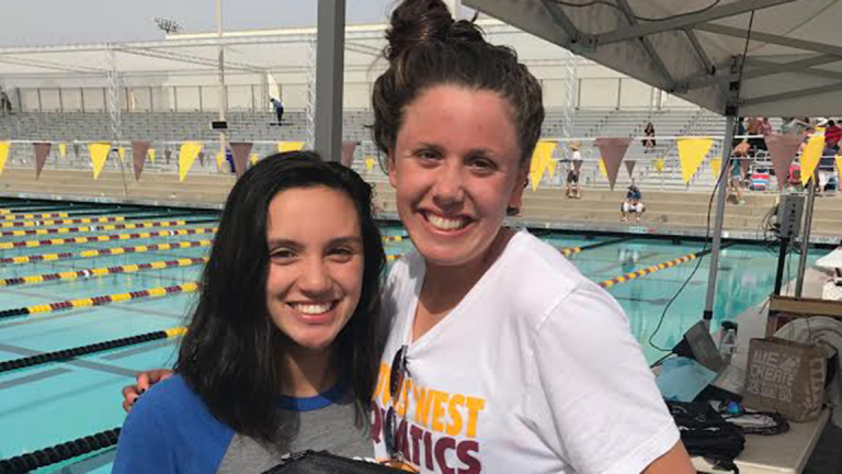 Golden Eagle girls shine at Clovis West Invitational Swim Meet