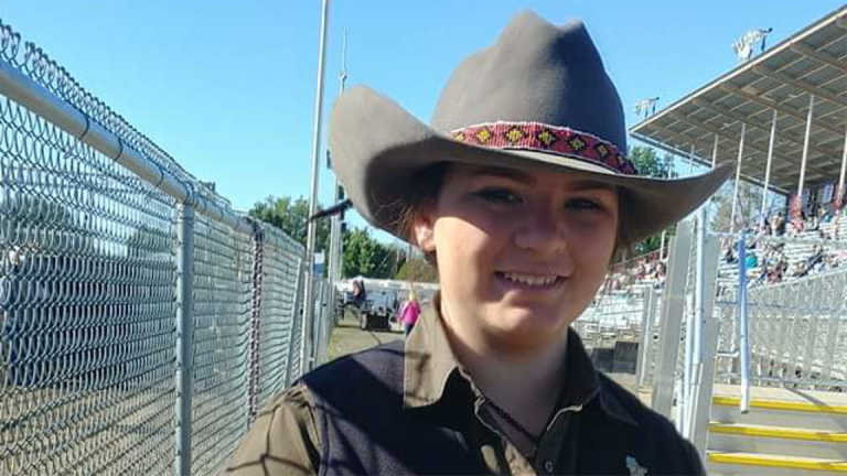 Clovis girl competes in national rodeo event