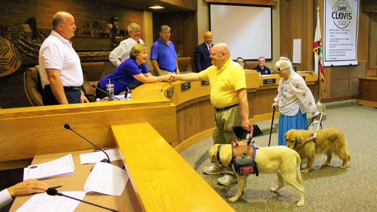 Clovis recognizes International Assistance Dog Week