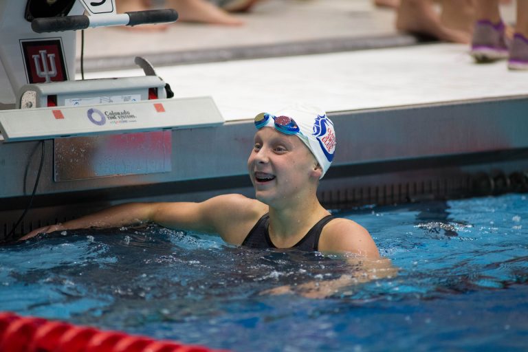 Swimming sensation Claire Tuggle makes national splash