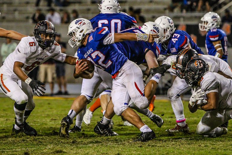 Buchanan stands tall against Central in defeat