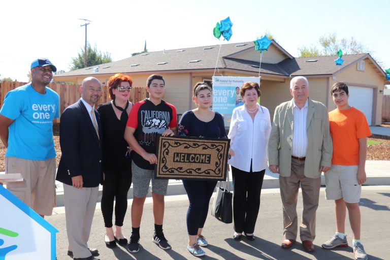 Clovis welcomes two new Habitat for Humanity families