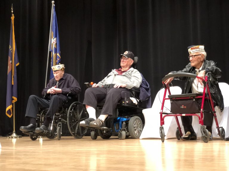 Pearl Harbor survivors tell their stories at CVMD’s Remembrance Day