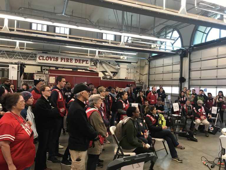 Clovis Fire Department, American Red Cross work together in honor of MLK Day of Service
