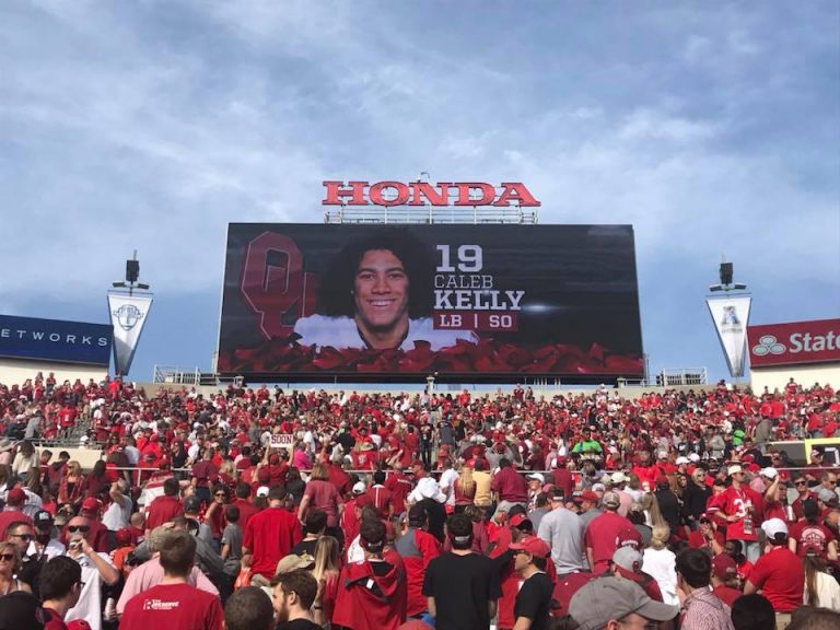 Caleb Kelly makes his mark in Rose Bowl for Oklahoma