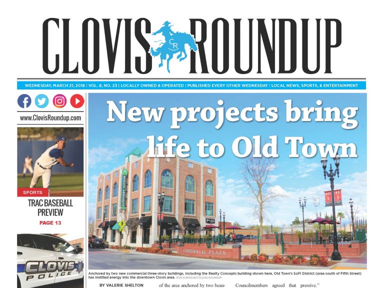 Clovis Roundup – March 21, 2018