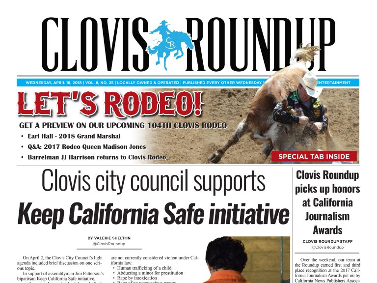 Clovis Roundup – April 18, 2018: Special Rodeo Edition
