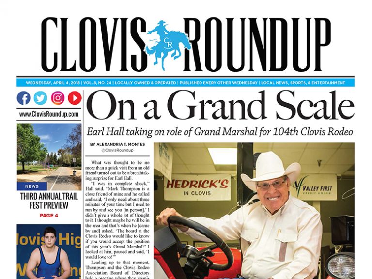Clovis Roundup – April 4, 2018