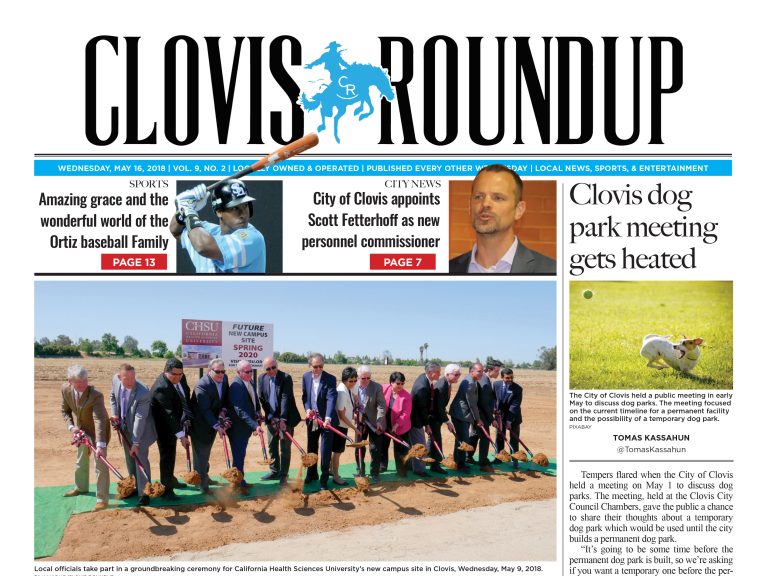 Clovis Roundup – May 16, 2018