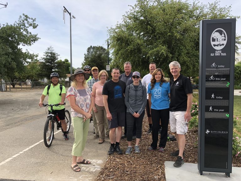 City of Clovis unveiled counting system along Old Town Trail