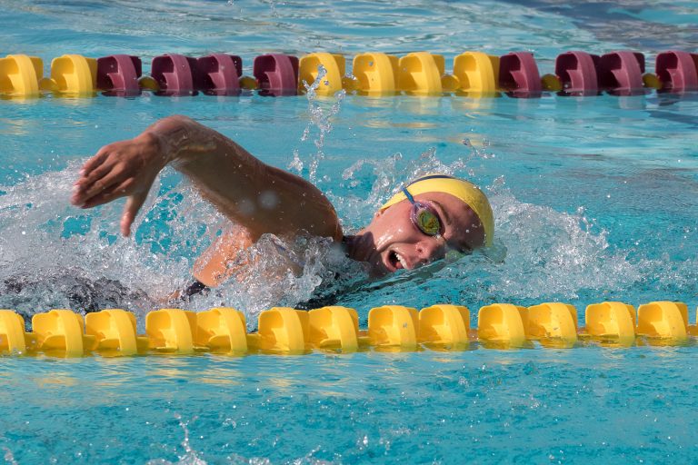 Samansky tallies four medals at CIF state swim meet, Preble third in 500 free