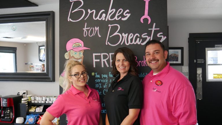 Clovis Auto Shop putting the brakes on breast cancer
