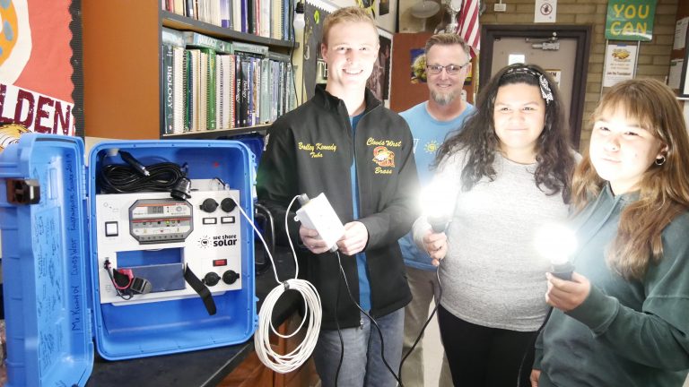Clovis West students light the way for children in Kenya, local first responders