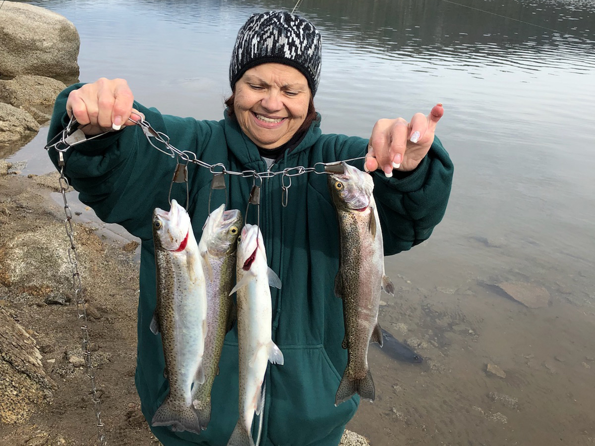 Shaver Lake Fishing Report: No boats on lake due to weather, shore