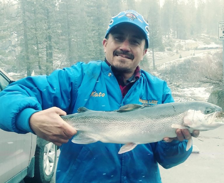 Shaver Lake Fishing Report: Frozen lake with more storms to follow
