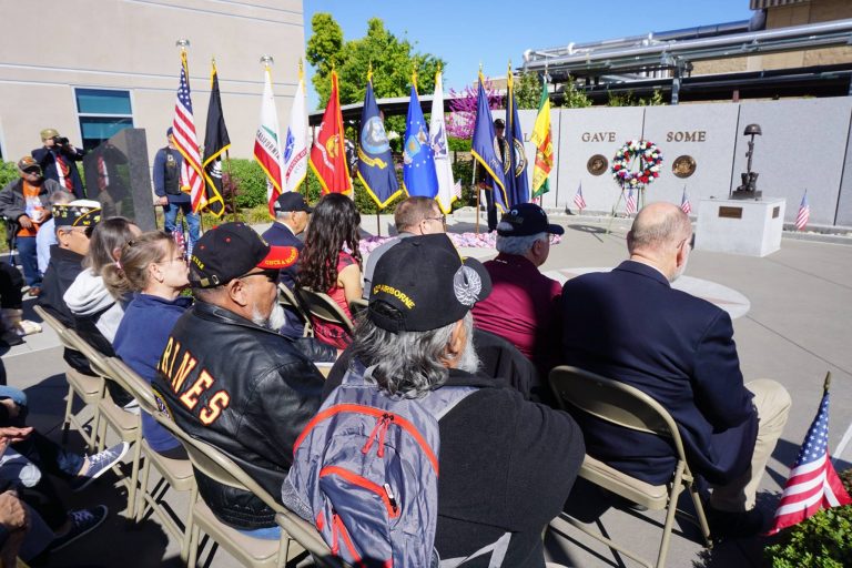 VA Central California, Clovis Veterans Memorial District honor veterans