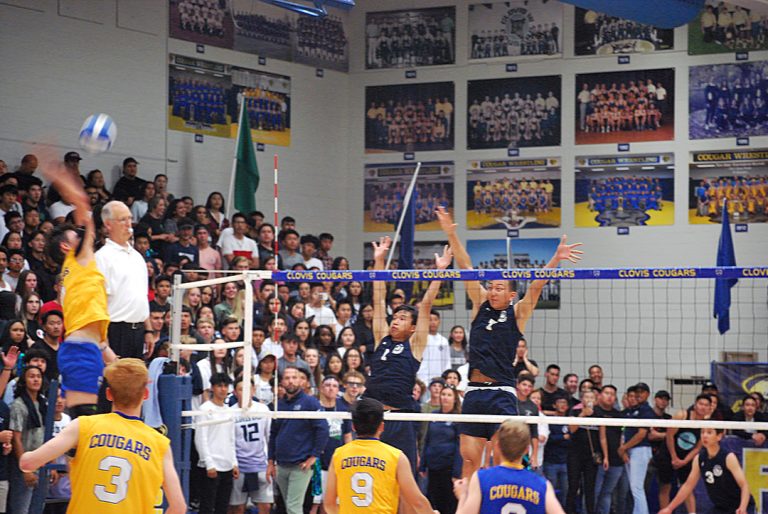 Cougars outlast Timberwolves for Boys Volleyball Valley Championship