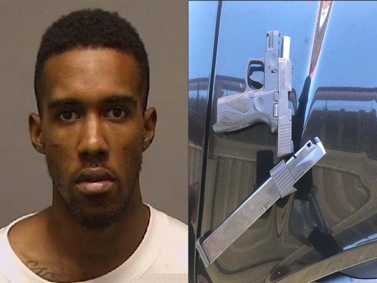 Convicted felon arrested with loaded gun in vehicle at Clovis Community Hospital