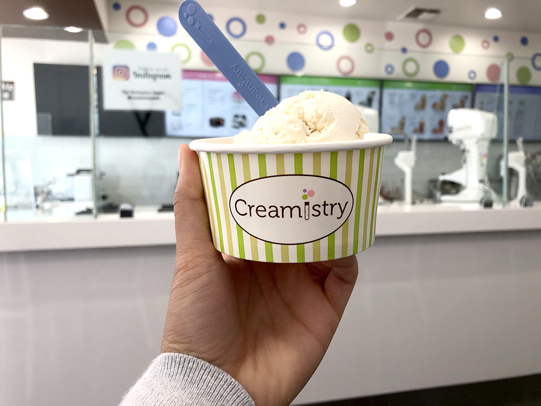 Food Review Creamistry Clovis Roundup