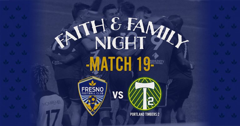 Fresno FC to hold Faith & Family night
