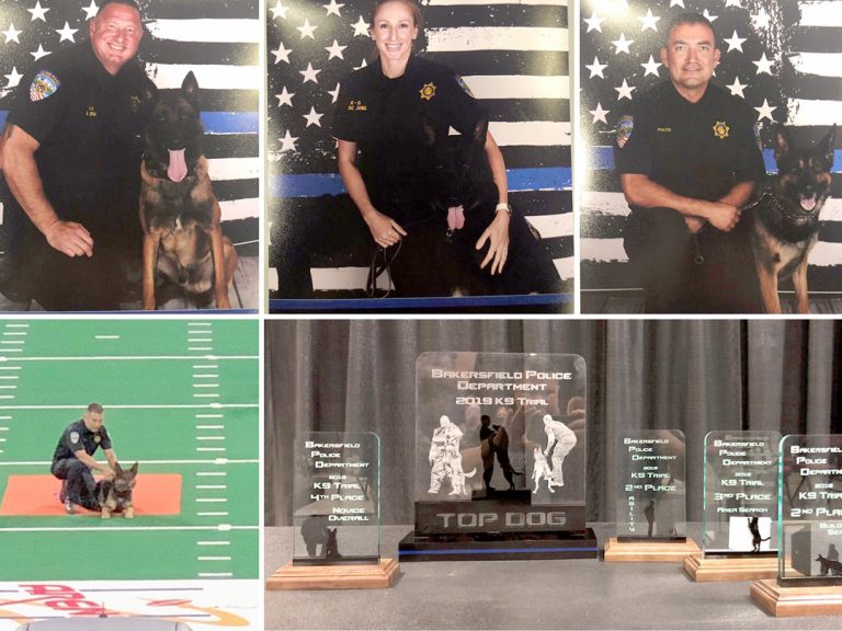 Clovis Police Department’s K-9 team take home five awards at annual competition