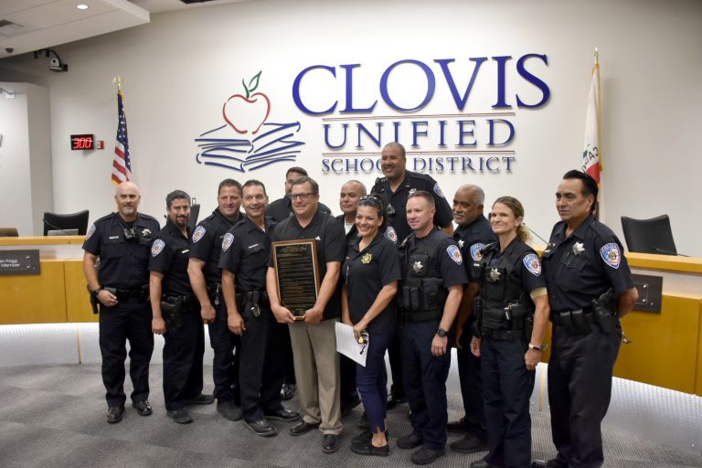 CUSD board votes to honor recently retired Police Chief