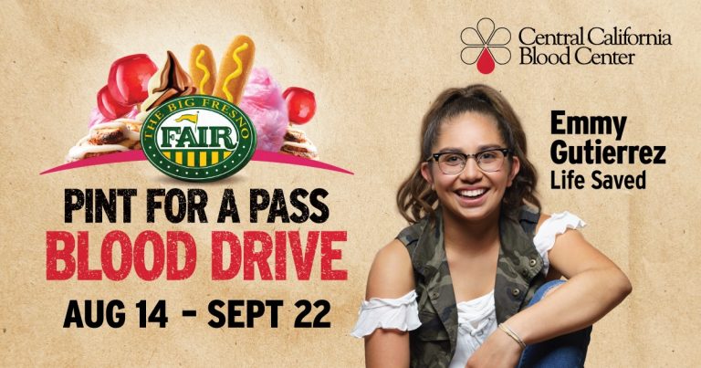 Blood Drives in Old Town and Fresno Fairgrounds