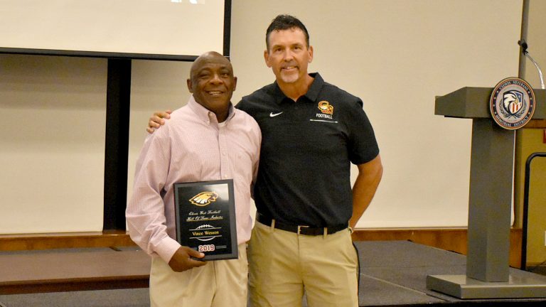Clovis West Football Inducts Hall of Fame Members