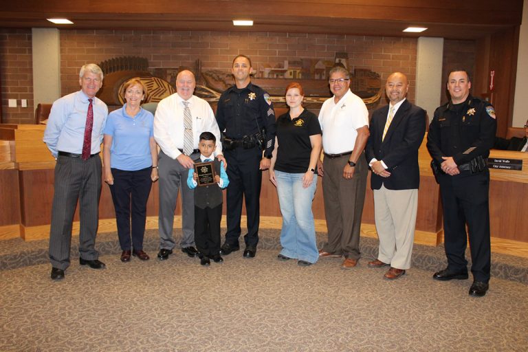 Clovis City Council honors boy who saved his mother’s life