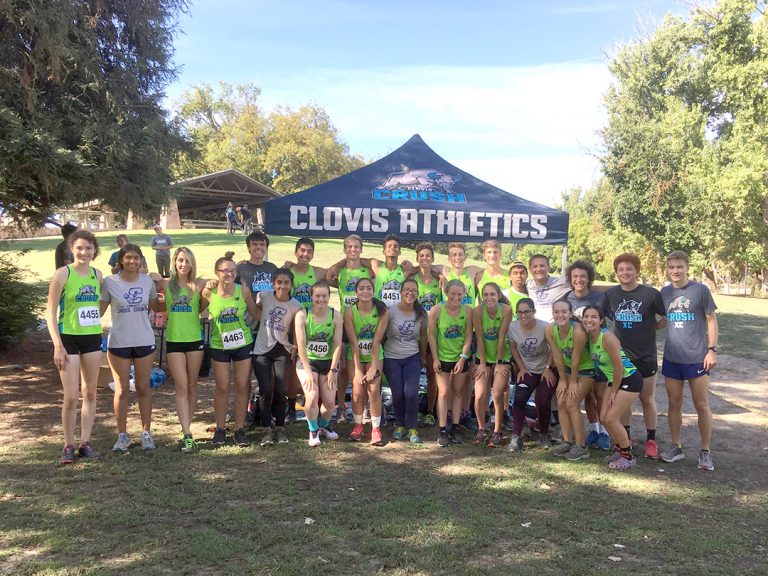 Clovis Crush Cross Country team compete at Fresno City Invitational