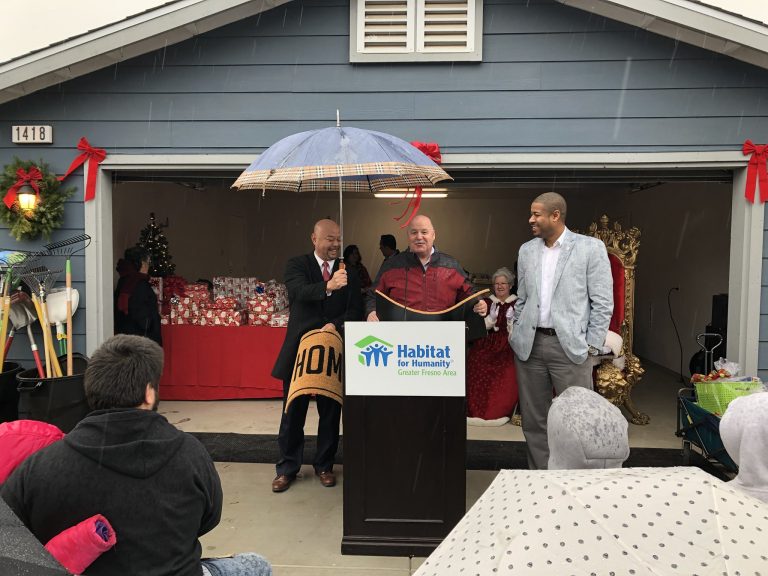 Two Families Receive Habitat For Humanity Homes in Clovis