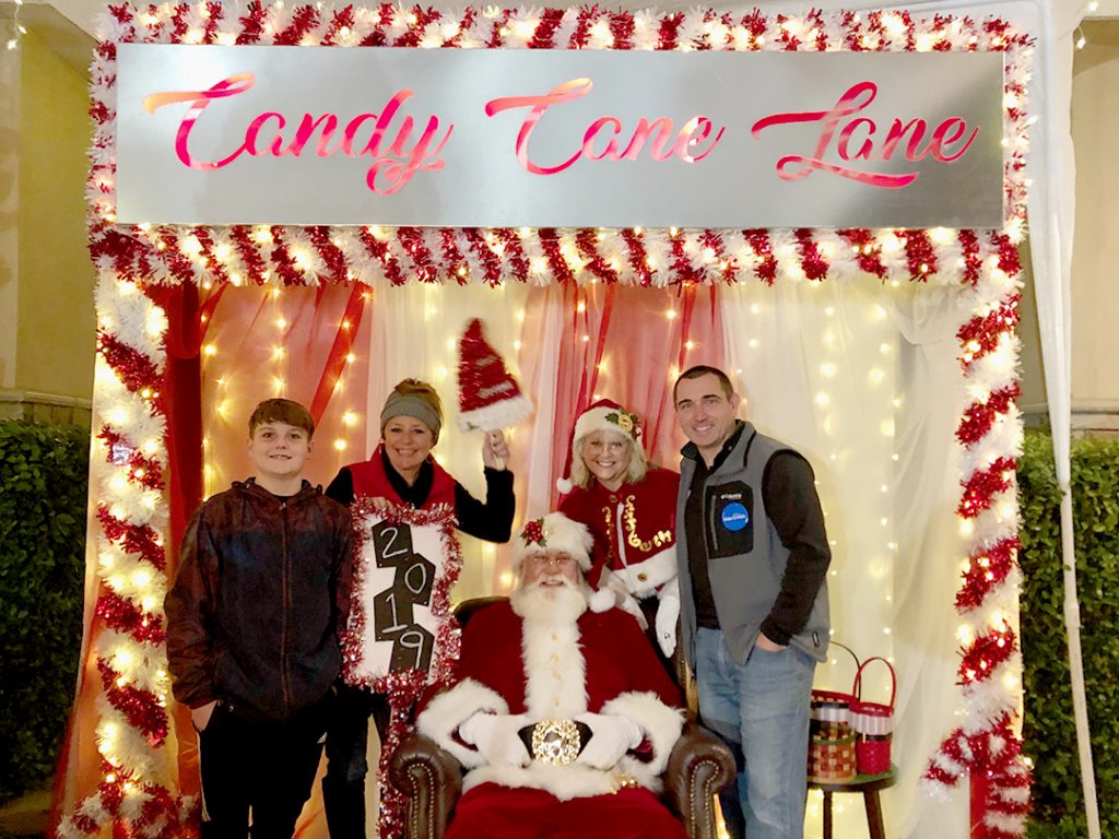 Candy Cane Lane Family raised 30,000 to MakeAWish Foundation