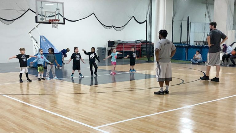 Recreation Center Upgrades Basketball Court