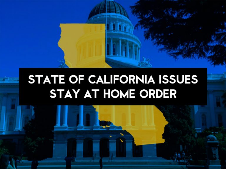 California Gives Statewide Order to Stay Home