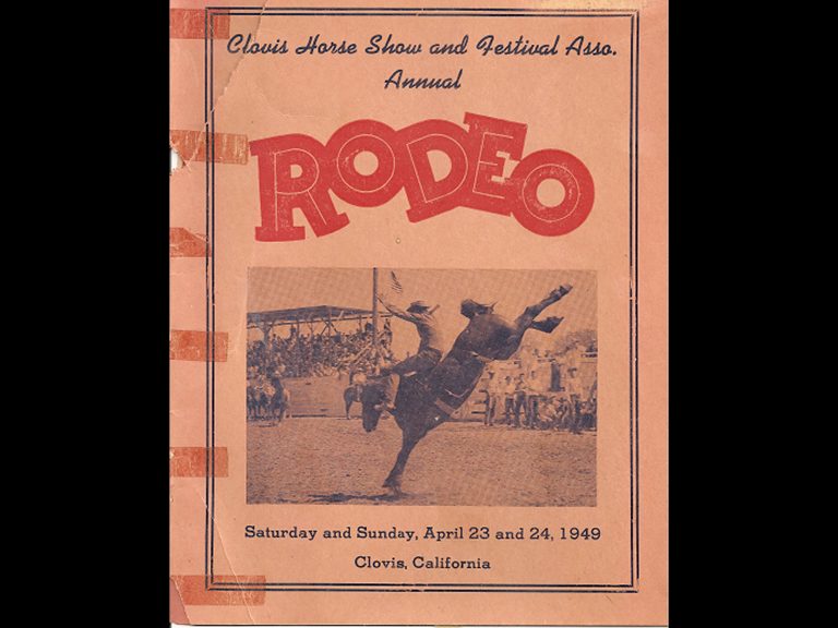 Let’s Talk Clovis: 1949 Annual Clovis Horse Show and Festival Asso. Annual Rodeo Program