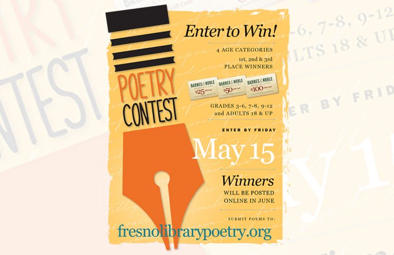 Fresno County Library to Host Online Poetry Contest
