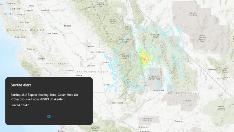5.8 Magnitude Earthquake Shakes Central Valley