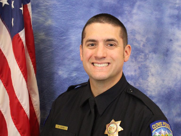 Clovis Police Officer Saves Two People From Fire