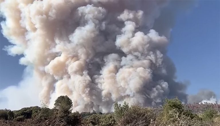Creek Fire Burns 286K Acres, Largest Single Fire in State History
