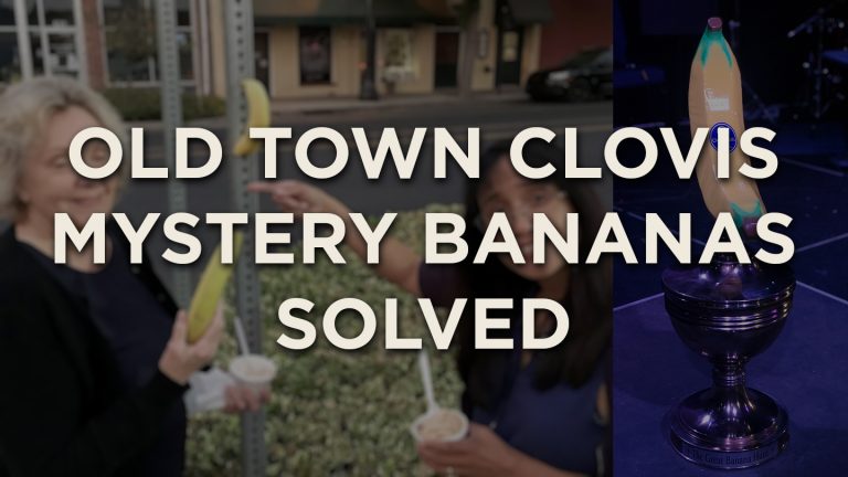 Mystery Bananas in Old Town Clovis Solved