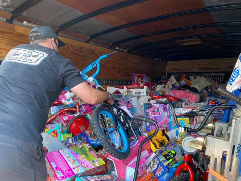 1,000 Gifts Donated at Second Annual Old Town Clovis Cruise and Toy Drive