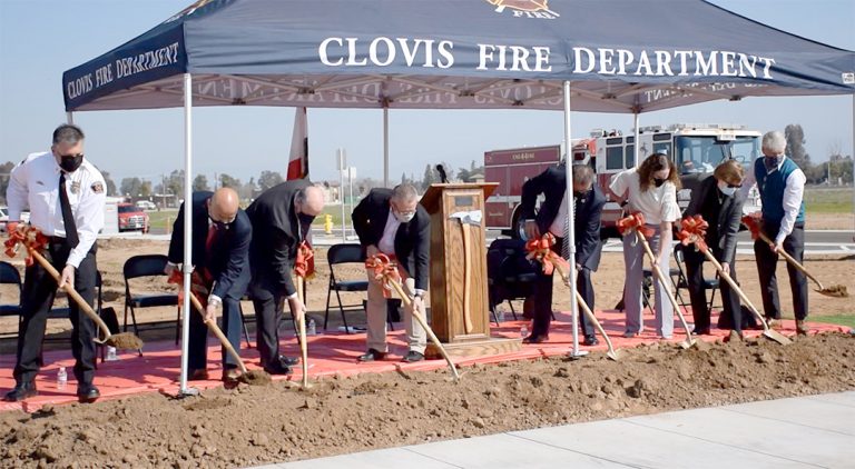 City of Clovis Host Groundbreaking for New Fire Station