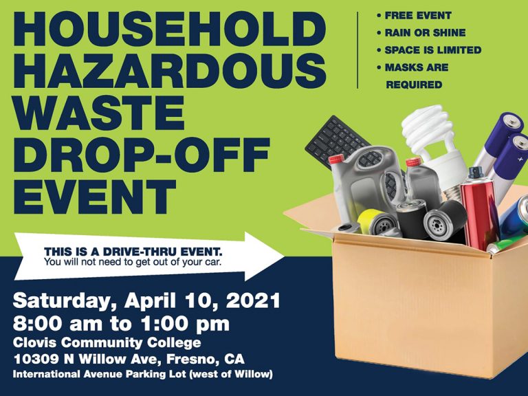 Fresno County to Host Household Waste Event