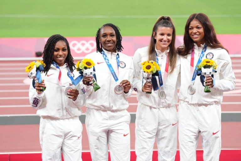 Clovis’ Olympic Medalist: Clovis High Alum Wins Silver with U.S. Relay Team