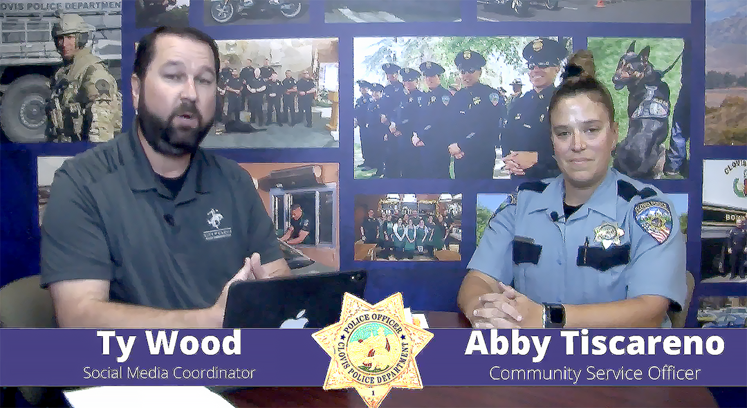 Clovis PD Hosts Facebook Live Q & A for Municipal Codes Clovis Roundup