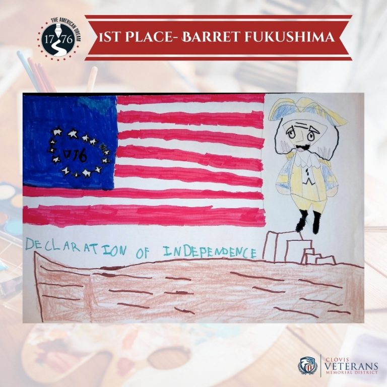 Annual Veterans Day Contest First Grade Winners