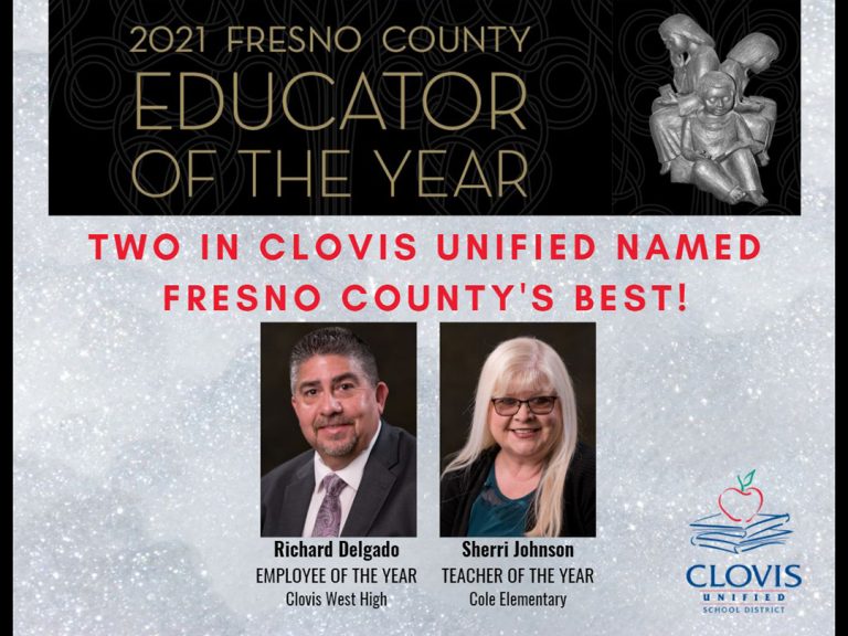 Two Clovis Unified Educators Recognized by Fresno County