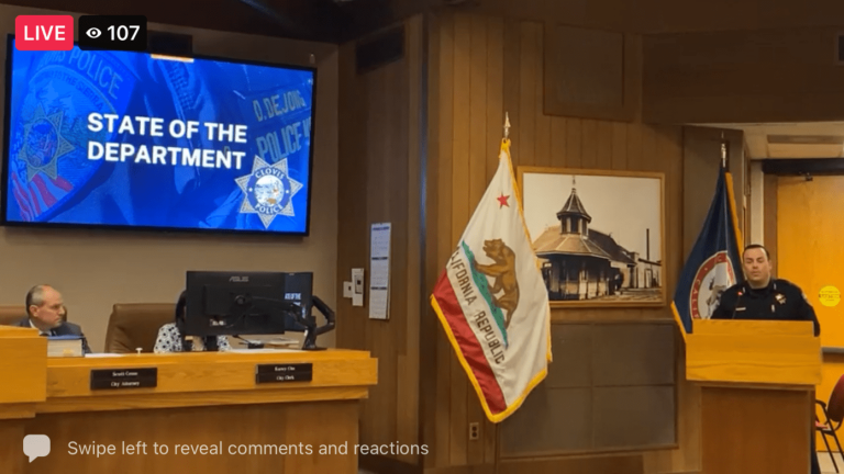 Citizens’ Advisory Committee to address concerns within the Clovis Police Department