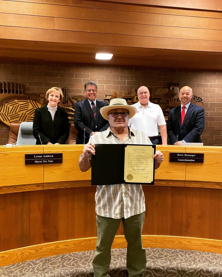 “Pappy” Receives Special Recognition