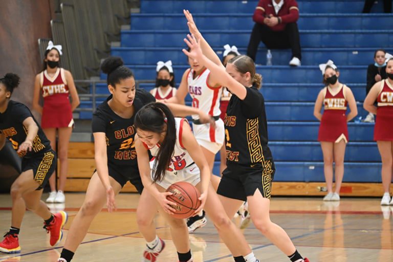 Clovis West Routs Buchanan, Clinches Outright Girls’ Basketball League Title